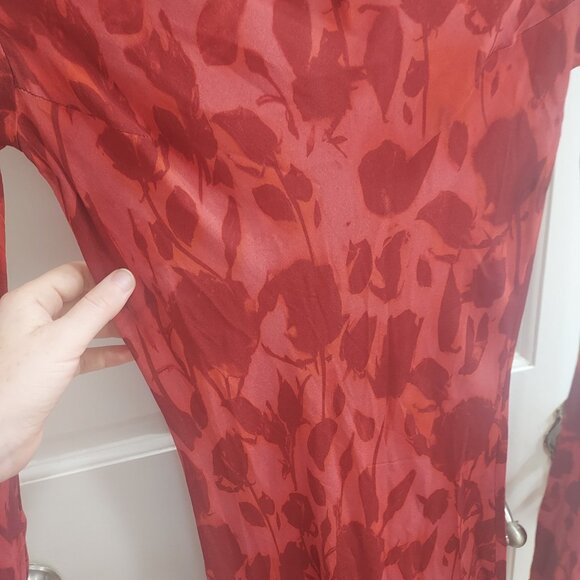 Realisation Par Red Havana The Gia Maxi Silk Dress - Picture 5 of 7